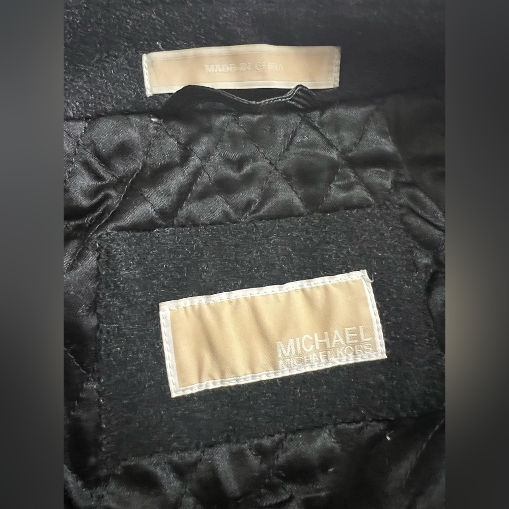 MICHAEL Michael Kors Black Coat - Picture 3 of 5